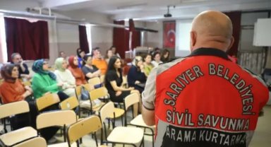 TEMEL AFET EĞİTİMLERİ ARALIKSIZ SÜRÜYOR