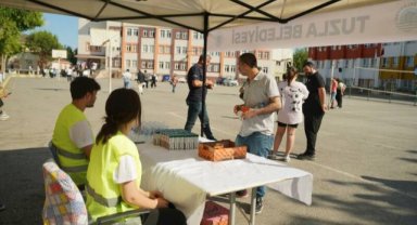 Tuzla’da YKS Sınavına Giren Gençler Unutulmadı