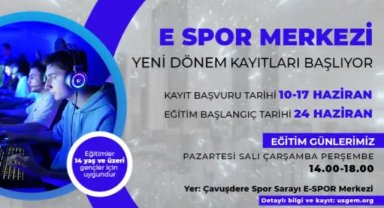 Üsküdar Belediyesinin Elektronik Spor (Espor) Merkezi yeni dönem kayıtları başladı