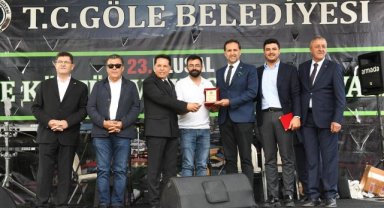 Gölelilerden Başkan Özer’e ‘Fahri Hemşehrilik Beratı’