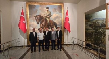 İstanbul Demokrat Ordulular Platformu (İDOP) Anıtkabir, Türkiye Büyük Millet Meclisi ve CHP Genel Başkanı Sn. Özgür Özel'i Ziyaret Etti