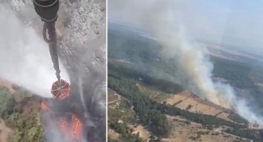 İzmir Buca'daki yangın kontrol altında