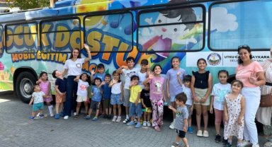 AVCILAR BELEDİYESİ'NDEN ÇOCUK DOSTU MOBİL OYUN ARACI