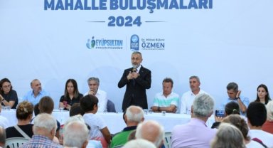 Başkan Özmen, Rami Cuma ve Rami Yeni Mahalle sakinleriyle buluştu