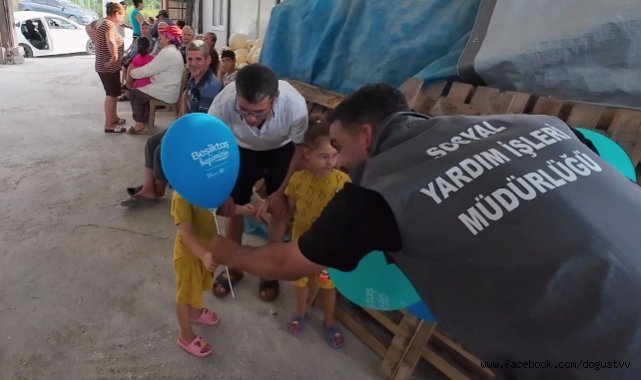 BEŞİKTAŞ BELEDİYESİ DEPREMZEDELERİN YARALARINI SARMAYA DEVAM EDİYOR