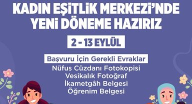 KADIN EŞİTLİK MERKEZİ, KADINLARIN MESLEKİ GELİŞİMİ VE AİLE EKONOMİSİNE KATKI SAĞLIYOR