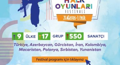 Kartal Belediyesi 3. Uluslararası Halk Oyunları Festivali Başlıyor