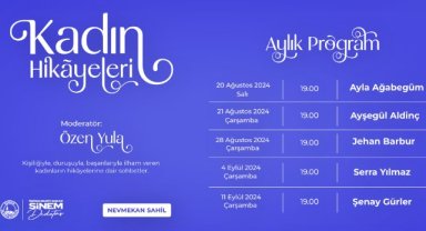 ÜSKÜDAR’DA “KADIN HİKAYELERİ” SÖYLEŞİLERİ BAŞLIYOR