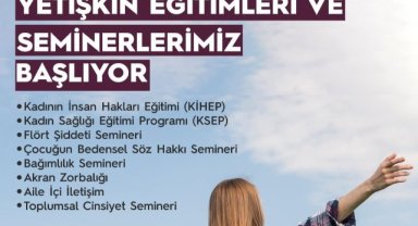 ATAŞEHİR BELEDİYESİ, YETİŞKİNLERE YÖNELİK EĞİTİMLER VE SEMİNERLER DÜZENLEYECEK