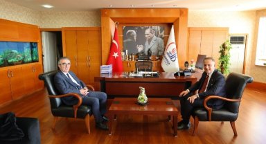 Başkan Çalık’tan Başkan Mutlu’ya ziyaret