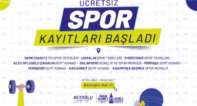 Beyoğlu’nda 7’den 70’e Herkes İçin Sportif Aktivite Var