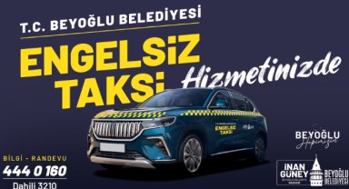 Beyoğlu’nda Togg Engelsiz Taksi Oldu