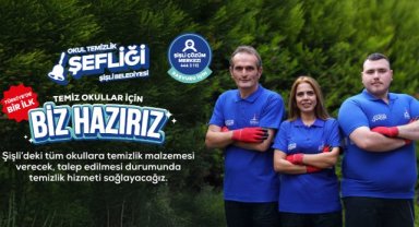 ŞİŞLİ BELEDİYESİ’NDEN BİR İLK: ‘OKUL TEMİZLİK ŞEFLİĞİ’ HAREKETE GEÇTİ