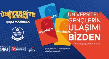 ŞİŞLİ BELEDİYESİ ÜNİVERSİTE ÖĞRENCİLERİNE ULAŞIM DESTEĞİ SAĞLAYACAK