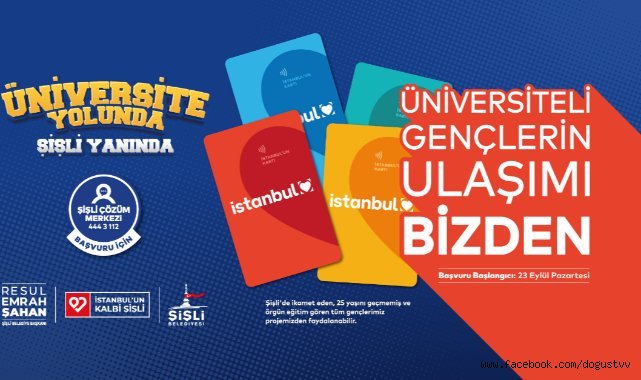 ŞİŞLİ BELEDİYESİ ÜNİVERSİTE ÖĞRENCİLERİNE ULAŞIM DESTEĞİ SAĞLAYACAK