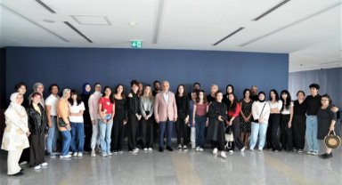 YETENEK SINAVINI KAZANAN ÖĞRENCİLERDEN BAŞKAN YILDIRIM’A TEŞEKKÜR ZİYARETİ