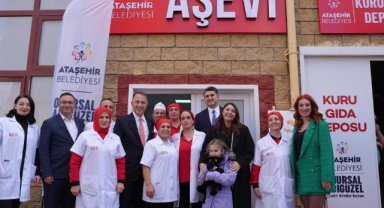 ATAŞEHİR BELEDİYESİ; YENİLENEN AŞAEVİ BİNASINI, SICAK YEMEK YARDIMINI VE BESLENME PAKETLERİNİN İÇERİĞİNİ TANITTI