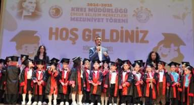 Kartal’da Miniklerin Mezuniyet Coşkusu