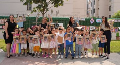 Maltepe kreşlerinde karne heyecanı