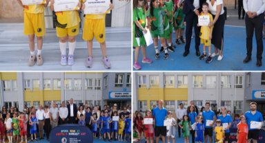 KARTAL BELEDİYESİ YAZ SPOR OKULU İLK DÖNEM ÖĞRENCİLERİ SERTİFİKALARINI ALDI