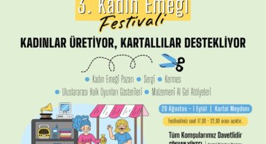 KADINLAR ÜRETİYOR, KARTALLILAR DESTEKLİYOR