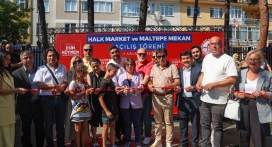 Maltepe'de İkinci Halk Market ve Maltepe Mekân Hizmete Açıldı