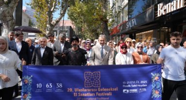 20. Uluslararası Geleneksel El Sanatları Festivali Ziyaretçi Rekoru Kırdı