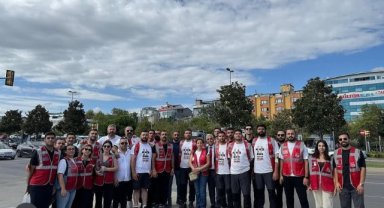 Adana Gençlik Örgütü’nün Özgürlük Yürüyüşü Kartal’a Ulaştı