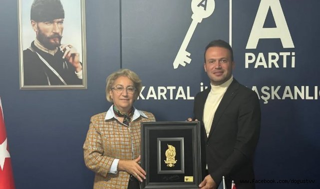 Anahtar Parti’den Anlamlı Katılım: Yunus Şahin ve Yönetimi ADD Kartal Şubesi’ne Üye Oldu