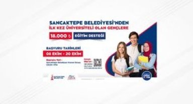 SANCAKTEPE BELEDİYESİ'NDEN ÜNİVERSİTE ÖĞRENCİLERİNE EĞİTİM DESTEĞİ