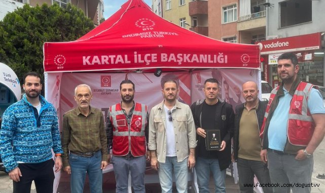 BTP Kartal Teşkilatı Soğanlık’ta Vatandaşlarla Buluştu