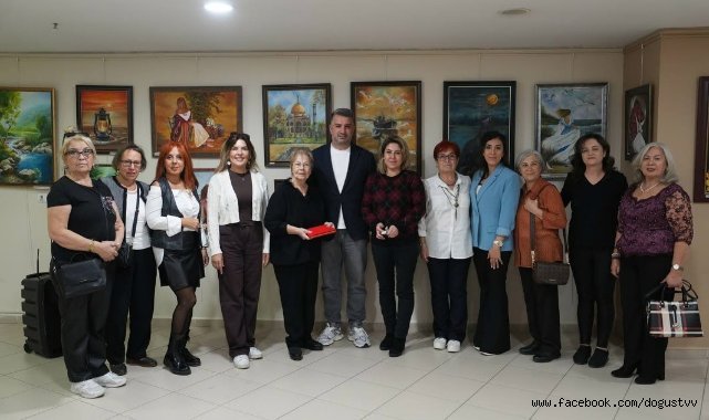 Kartal’da “Atölye No 10 Karma Yağlı Boya Resim Sergisi” Açıldı