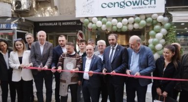 Kartal’da “Cengowich Sandviç Shop” Hizmete Açıldı