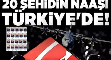 SON DAKİKA | 20 şehidimizin naaşı Türkiye'de! Gürcistan'dan havalanan uçak Ankara'ya iniş yaptı