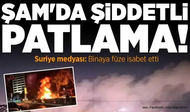 SON DAKİKA! Şam'da şiddetli patlama: Ölü ve yaralılar var