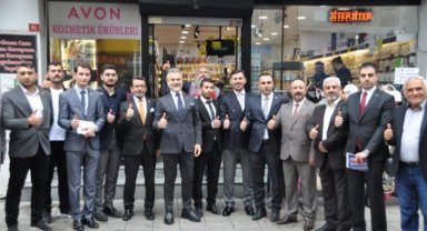 Yeniden Refah Partisi Genel Başkan Yardımcısı Suat Kılıç Kartal’da Esnaf Ziyaretinde