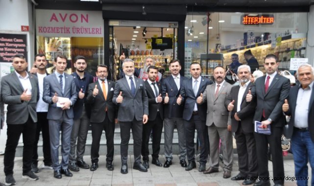 Yeniden Refah Partisi Genel Başkan Yardımcısı Suat Kılıç Kartal’da Esnaf Ziyaretinde