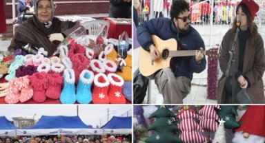 KARTAL’DA YILBAŞI COŞKUSU KADIN EMEĞİ PAZARI NEYZEN TEVFİK MEYDANI’NDA AÇILDI