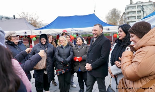 Kartal’da Yılbaşı Coşkusu Kadın Emeği Pazarı Neyzen Tevfik Meydanı’nda Açıldı