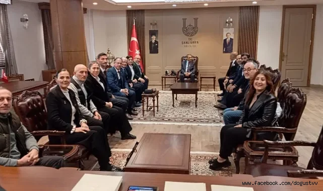 TİGAD'dan Şanlıurfa Valisi Şıldak'a ziyaret