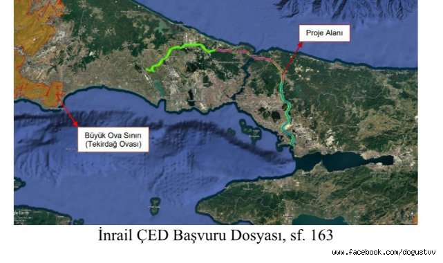 İstanbul’un Kuzeyi Yeni Bir Demiryolu Projesiyle Tehdit Altında