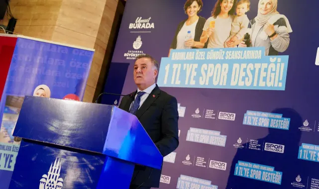 İSTANBULLU KADINLARA SPOR ARTIK 1 TL