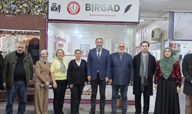 İYİ Parti Kartal İlçe Başkanı Önder Karakelle'den Birleşik Gazeteciler derneğine ziyaret