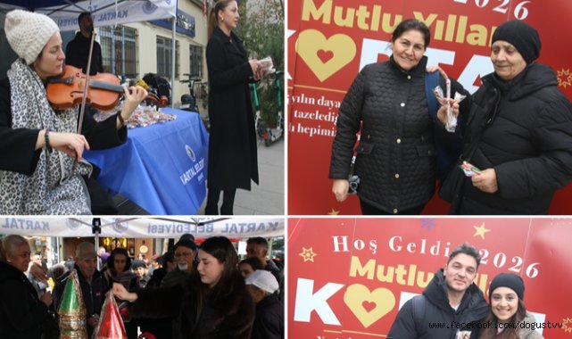 KARTAL BELEDİYESİ’NDEN VATANDAŞLARA YENİ YIL SÜRPRİZİ