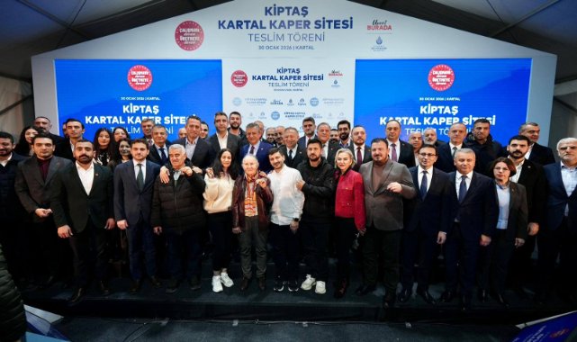 Kartal’da Deprem Korkusu Yerini Güvene Bıraktı: KİPTAŞ Kaper Sitesi’nde 590 Konut Teslim Edildi