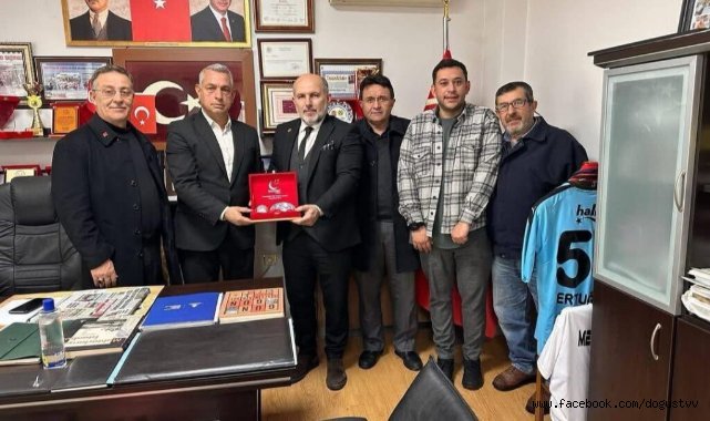 Saadet Partisi’nden Kartal Muhtarları Derneği Başkanı Memiş Dikiltaş’a Hayırlı Olsun Ziyareti