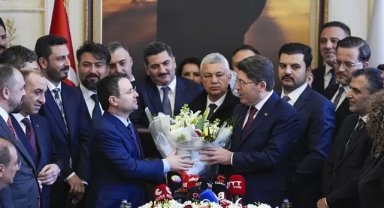 Adalet Bakanlığı'nda devir teslim | Akın Gürlek göreve başladı: 