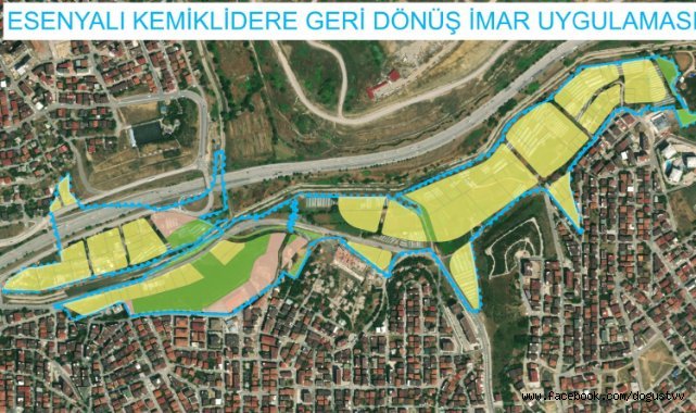 Esenyalı- Kemiklidere İmar Uygulaması Tamamlandı