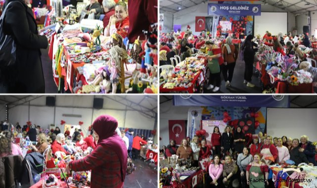 KARTAL’DA SEVGİLİLER GÜNÜ’NE ÖZEL KADIN EMEĞİ PAZARI BAŞLADI