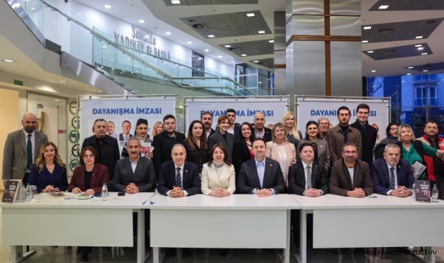 Maltepe Belediye Başkanı Esin Köymen Dayanışma İmzası Etkinliğine Katıldı